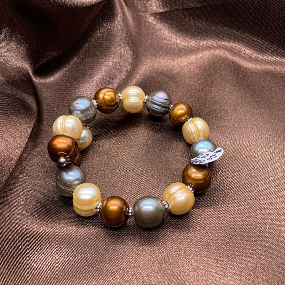 Freshwater pearl bracelet - Picture 2 of 5